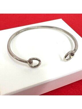 Gucci Vintage Horsebit Tom Ford Era Bangle 925 Sterling Silver Bracelet